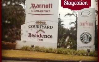 Miami staycation, residence inn