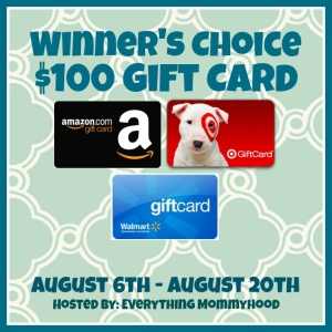 Winner's Choice Giveaway $100 Giftcard Ends 8-20-15